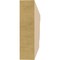 Ekena Millwork 2in. W x 8in. H x 20in. L Newport Woodgrain TimberThane Rafter Tail, Primed Tan RFTUR02X08X20NEWRCPR - alternate 2
